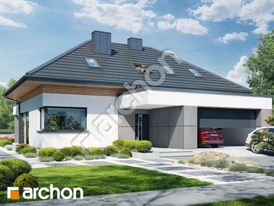 Projekt domu ARCHON+ Dům mezi sněženkami 16 (G2)
