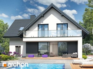 Projekt domu ARCHON+ Dům mezi koniklecemi 6 (G)