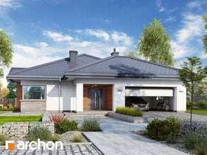 Projekt domu ARCHON+ Dům  v jonagoldech 3(G2)