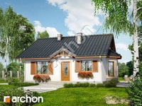 Projekt domu ARCHON+ Dům mezi brusnicemi ver.2