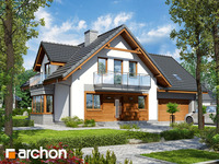 Projekt domu ARCHON+ Dům mezi rododendrony 20 (G2N)
