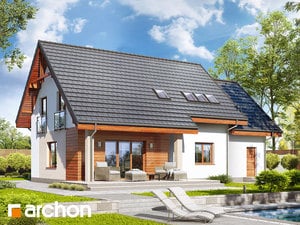 Projekt domu ARCHON+ Dům v zelencích 5 (G)