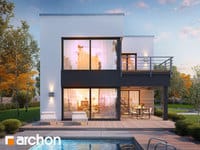 Projekt domu ARCHON+ Dům u slunečnic (G2A)
