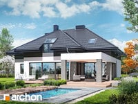 Projekt domu ARCHON+ Dům mezi fialou letní (G2)