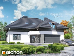 Projekt domu ARCHON+ Dům mezi fialou letní (G2)