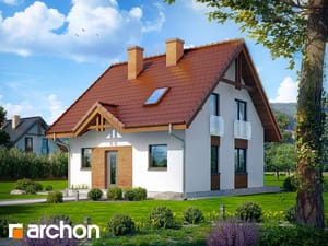 Projekt domu ARCHON+ Dům mezi jahůdkami ver.2