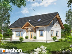 Projekt domu ARCHON+ Dům s arnikou (PD) ver.2