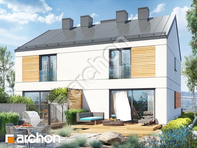 Projekt domu ARCHON+ Dům v tunbergii (R2) ver.2