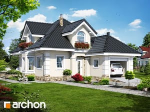 Projekt domu ARCHON+ Dům s roketou (P)