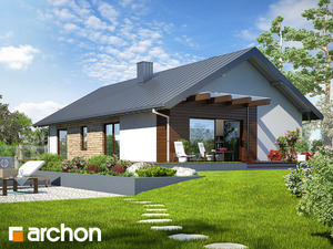 Projekt domu ARCHON+ Dům pod moruší ver.2
