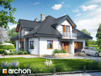 Projekt domu ARCHON+ Dům mezi tymiánem (N) ver.2