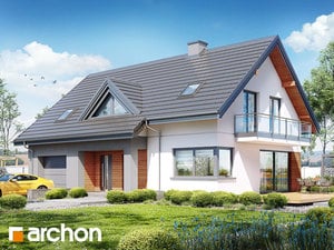 Projekt domu ARCHON+ Dům v idaredech 10