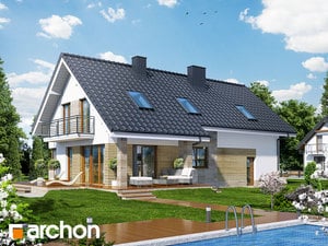 Projekt domu ARCHON+ Dům v idaredech (G2) ver.2