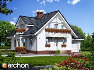 Projekt domu ARCHON+ Dům mezi rododendrony 5 (P)