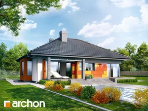 Projekt domu ARCHON+ Dům pod jeřábem (PN) ver.2