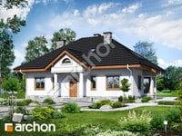 Projekt domu ARCHON+ Dům pod jeřábem 5 ver.2