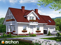 Projekt domu ARCHON+ Dům mezi rododendrony 6 (G2)