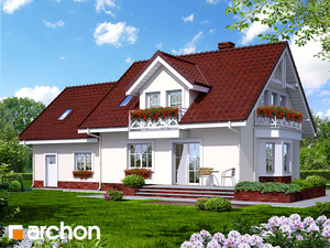 Projekt domu ARCHON+ Dům mezi rododendrony 6 (G2)