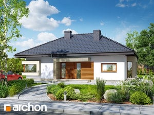 Projekt domu ARCHON+ Dům pod jeřábem 7 ver.2