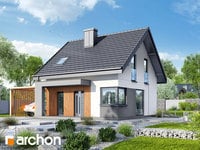 Projekt domu ARCHON+ Dům mezi borůvkami (N)