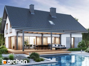 Projekt domu ARCHON+ Dům v idaredech 11 (G2)