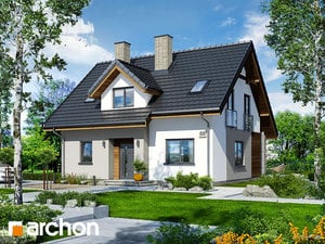 Projekt domu ARCHON+ Dům v zelencích 5 ver.2