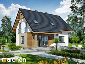 Projekt domu ARCHON+ Dům v zelencích 5 ver.2