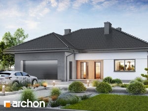 Projekt domu ARCHON+ Dům pod jeřábem 23 (G2)