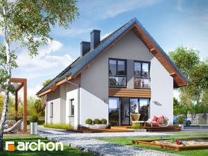 Projekt domu ARCHON+ Dům v zelencích 3 (G)