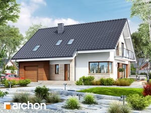 Projekt domu ARCHON+ Dům v idaredech