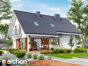 Projekt domu ARCHON+ Dům v idaredech