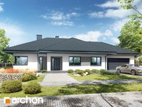 Projekt domu ARCHON+ Dům ve svatolíne 4 (G2)