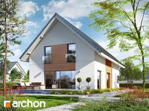 Projekt domu ARCHON+ Dům při akátech 2