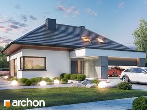 Projekt domu ARCHON+ Dům mezi sněženkami 11 (G2)