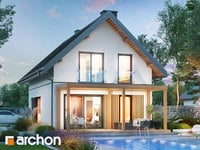 Projekt domu ARCHON+ Dům mezi sedmikráskami 4