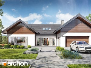 Projekt domu ARCHON+ Dům mezi klíviemi 8 (G2)