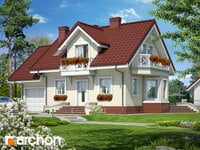 Projekt domu ARCHON+ Dům mezi stydivkou ver.3