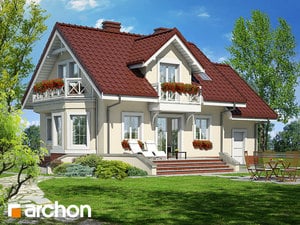 Projekt domu ARCHON+ Dům mezi stydivkou ver.3