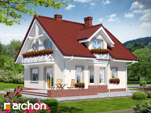 Projekt domu ARCHON+ Dům mezi rododendrony 2