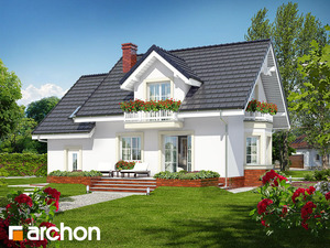 Projekt domu ARCHON+ Dům mezi rododendrony 15 ver.2