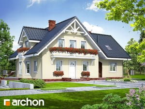 Projekt domu ARCHON+ Dům mezi hřiby
