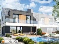 Projekt domu ARCHON+ Dům s klematisem 32 (GB)
