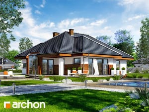 Projekt domu ARCHON+ Dům mezi kdoulemi 2