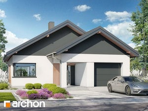 Projekt domu ARCHON+ Dům mezi blumy 24 (G)