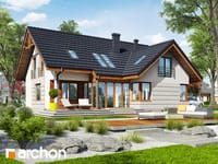 Projekt domu ARCHON+ Dům u chmelu