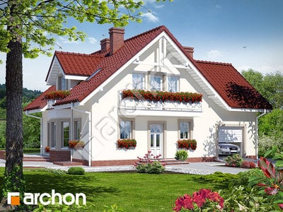 Projekt domu ARCHON+ Dům mezi rododendrony 2 (P)