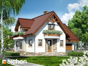 Projekt domu ARCHON+ Dům pod jabloní antonovka (GP)