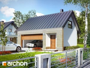 Projekt domu ARCHON+ Garáž pro dvě vozidla G15