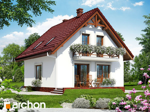 Projekt domu ARCHON+ Dům mezi rododendrony 11