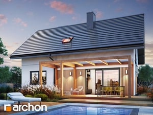 Projekt domu ARCHON+ Dům ve vistáriích 8